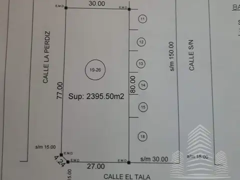 Terreno en Venta en General Lavalle, USD 10.000