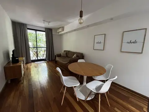 Departamento en Alquiler 2 ambientes amoblado en Las Cañitas