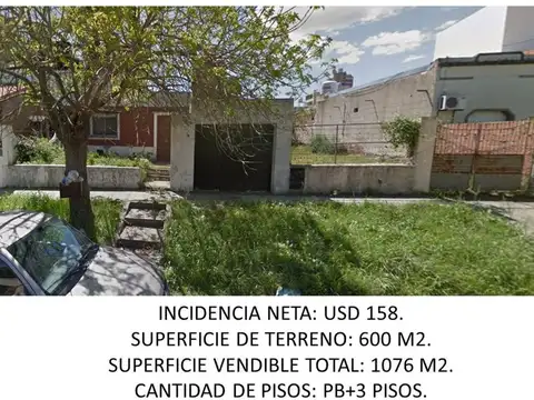 Casa 3 ambientes con 1 baño