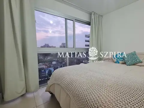 Departamento 2 ambientes con 2 baños