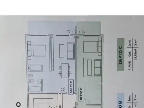 Departamento en Venta de 3 ambientes