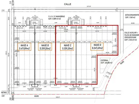 Galpon en Alquiler A Estrenar