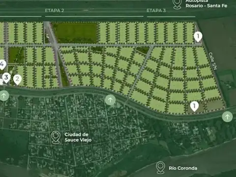 Terreno en Venta en Sauce Viejo, USD 30.000