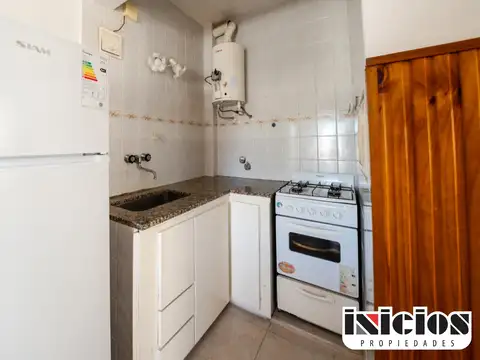 Departamento 2 ambientes con 1 baño