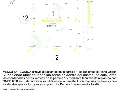 Venta LOTE Fincas San Vicente -3016 m2 C/ESCRITURA