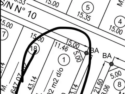 Terreno en Venta de 640,0 m2