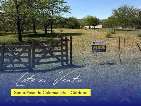 Terreno en venta en Santa Rosa De Calamuchita