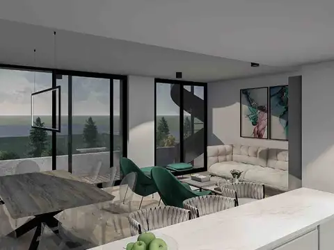 Departamento 3 ambientes con 2 baños