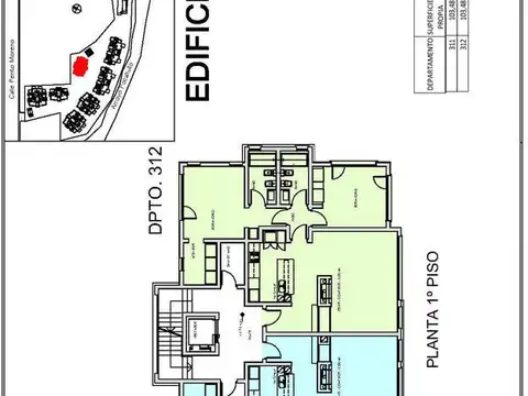 Departamento en Venta de 3 ambientes