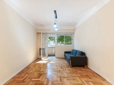 Departamento 2 ambientes con 1 baño