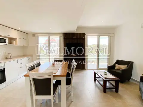 Departamento 2 ambientes con 2 baños