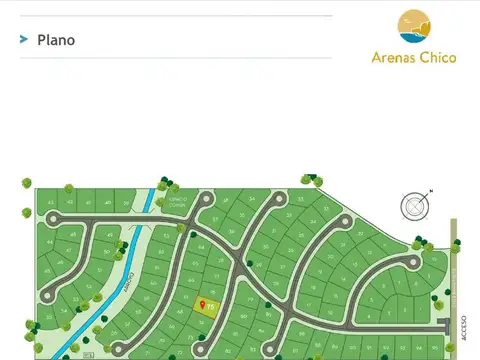 Terreno en Arenas Chico