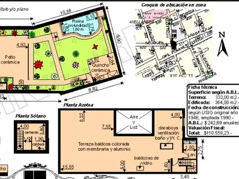 Casa en Venta de 5 dormitorios