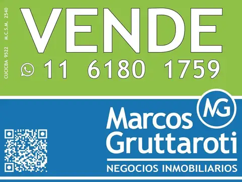 Departamento en Venta de 2 ambientes