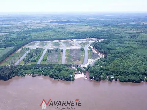 Lotes con amarras en Venta Barrio Náutico Albardon Escobar