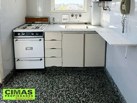 Departamento 2 ambientes con 1 baño