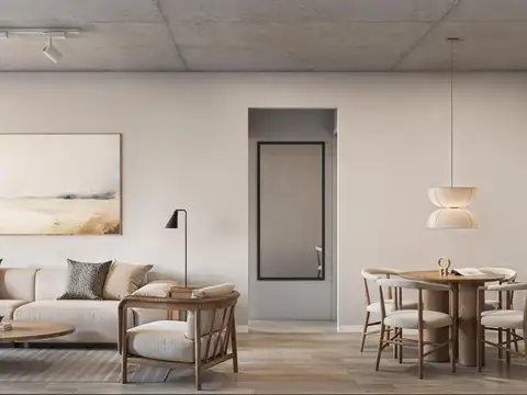 Departamento 2 ambientes con 1 baño