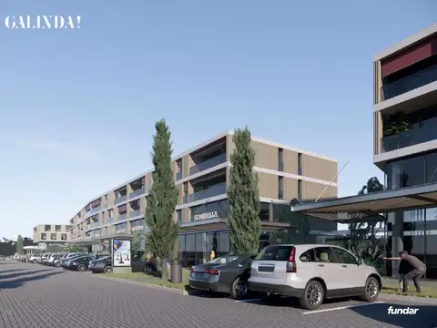 VENTA - Oficina - Apto Blanqueo - Frente Parque - Galinda, Funes