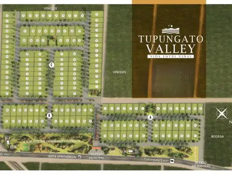 Terreno en Venta en Tupungato, USD 50.000