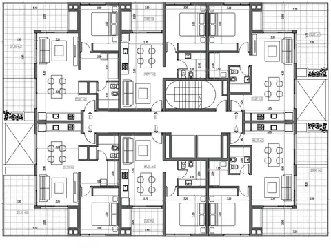Departamento 3 ambientes con 2 baños