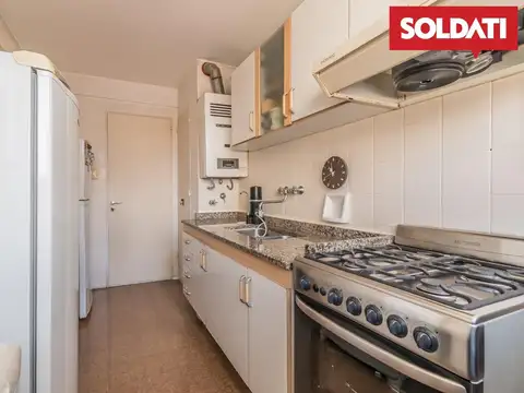 Departamento 3 ambientes con 2 baños