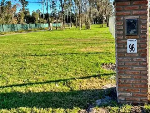 Hermoso Lote En Barrio Abierto Fronda,