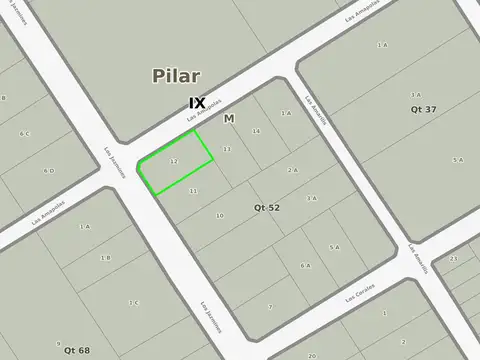 Terreno en Venta en Del Viso, USD 240.000