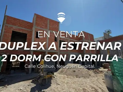 VENTA DUPLEX 2 DORMITORIOS A ESTRENAR!