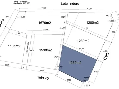 VENTA Lote 1285m2 UF 4, proyecto aprobado. Altos de Manzano