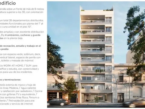 Departamento en Venta de 3 dormitorios