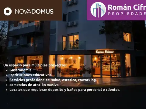 LOCAL COMERCIAL EN VENTA - VILLA LUGANO