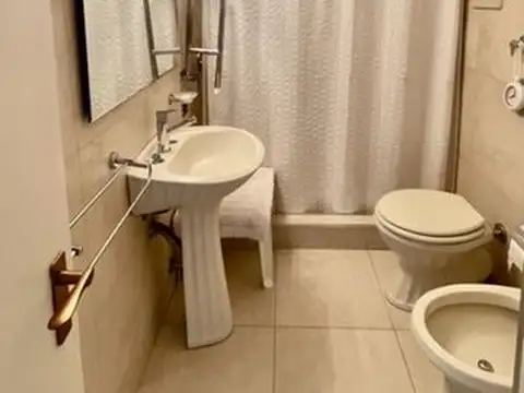 Departamento 2 ambientes con 2 baños