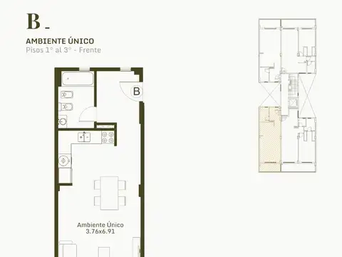 Departamento en Venta en Moron Sur, USD 54.500