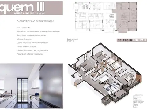 Bequem 3, Cerro Bandera y Jujuy 600