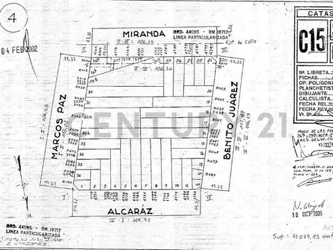 Terreno en Venta 25,90  mts Frente