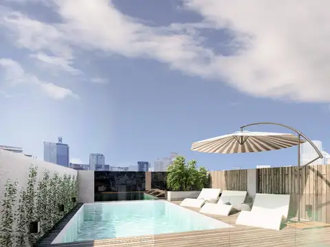 Departamento 3 ambientes con 2 baños