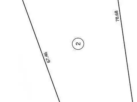 Terreno en Venta 20  mts Fondo