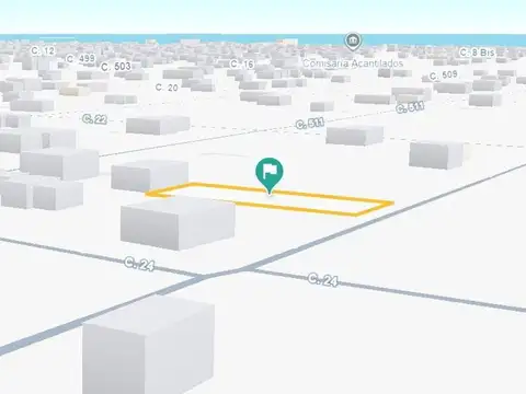 vta de terreno en acantilados