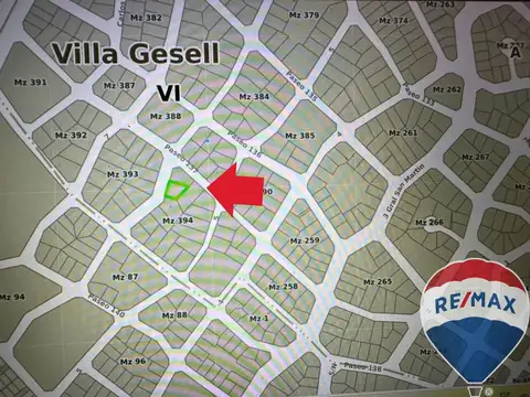 LOTE MULTIFAMILIAR VENTA VILLA GESELL