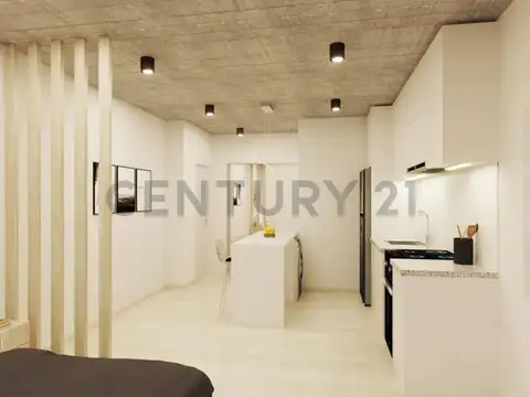 Departamento Monoambiente con 1 baño