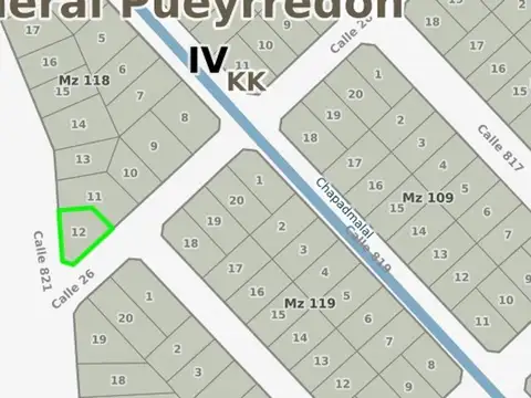 Terreno en Venta de 419,0 m2