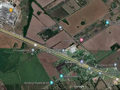 Venta lote 4 Has en Zarate Zona Industrial.
