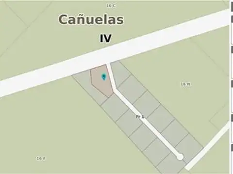 Lote en venta en Cañuelas, sobre Ruta 205 destino comercial