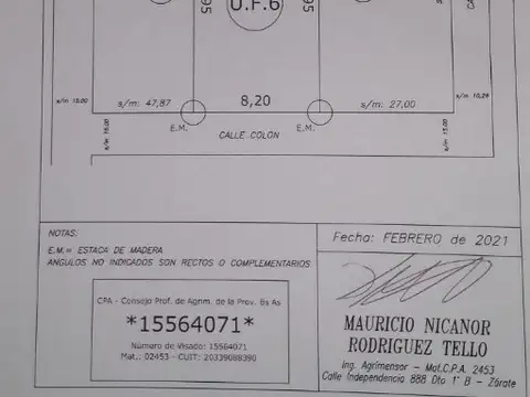 Vendo excelente terreno en centro de la ciudad 