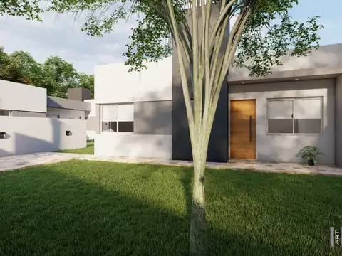 Casa 3 ambientes con 1 baño