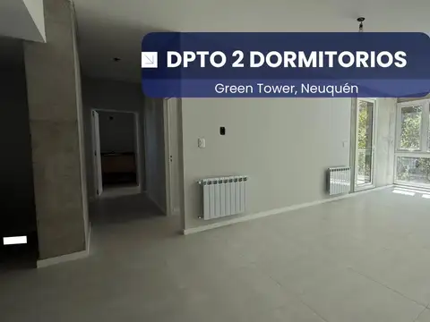Dpto 2 dorm en venta Green Tower - Centro Neuquén