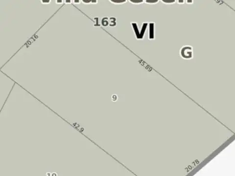 Terreno en Venta en Villa Gesell, USD 43.000