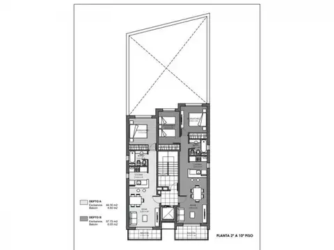 Departamento en Venta en Centro, USD 101.000