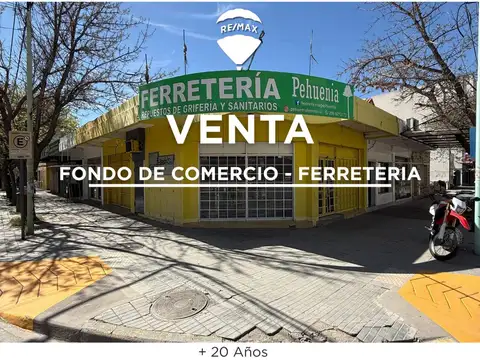 FERRETERIA EN VENTA CENTRO CIPOLLETTI