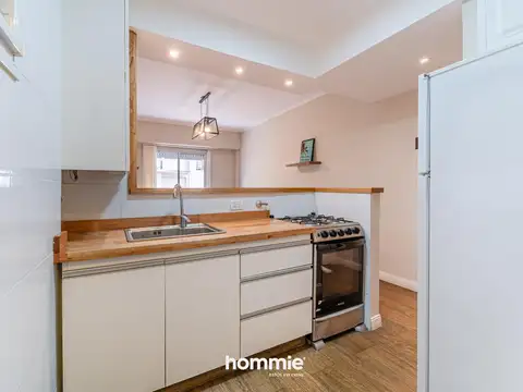 Departamento 2 ambientes con 1 baño